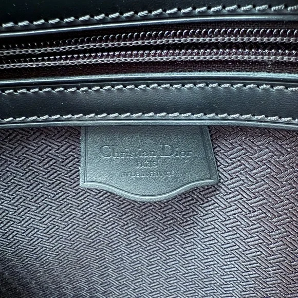 DIOR Vintage Oblique Trotter Monogram Canvas Clutch Bag - Picture 9 of 15